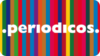 Imagem retangular multicolorida. Sobre várias faixas verticais coloridas está escrita a palavra periódicos (Remete ao Portal de Periódicos da Capes).